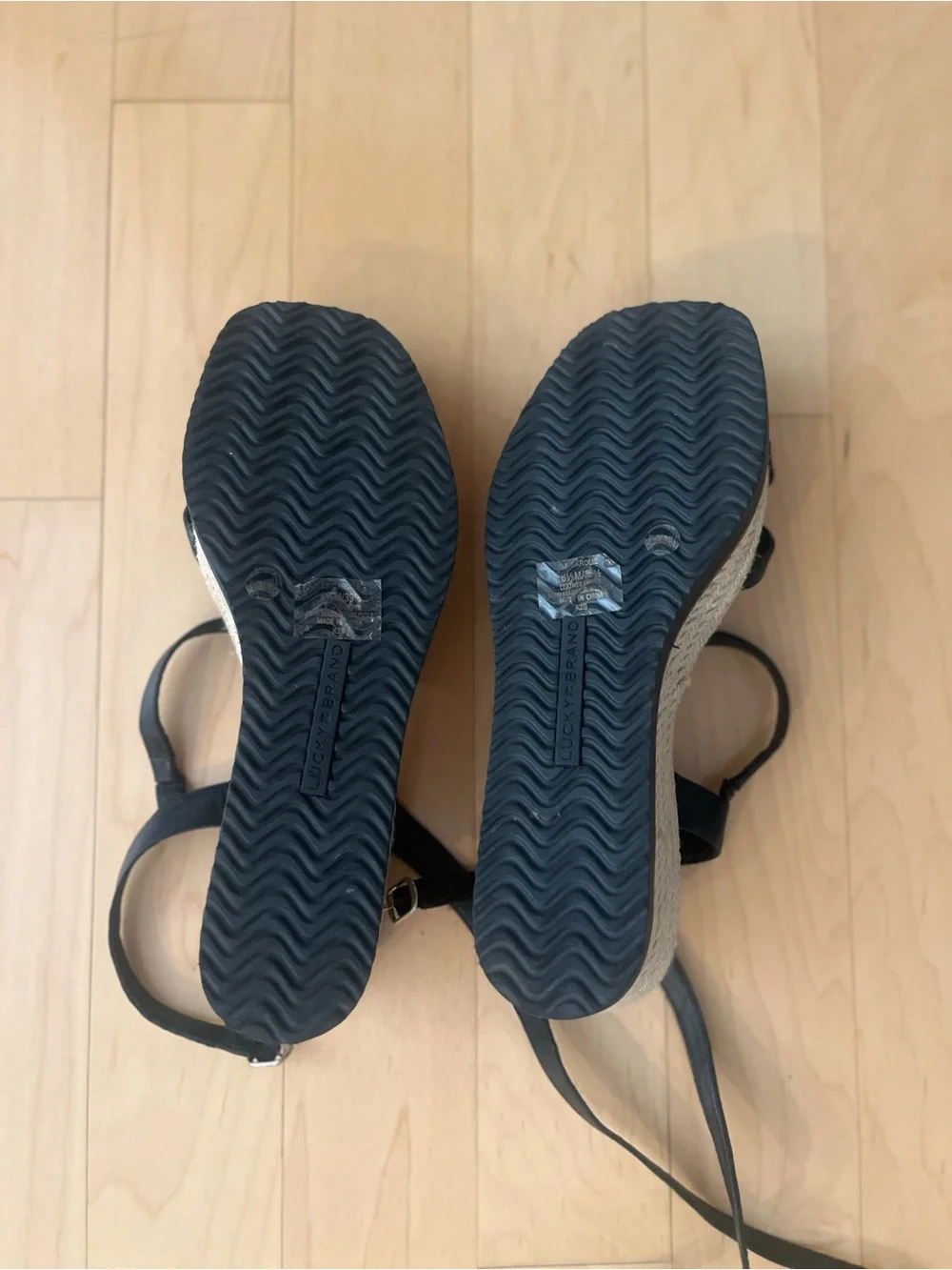 Lucky Brand black strappy